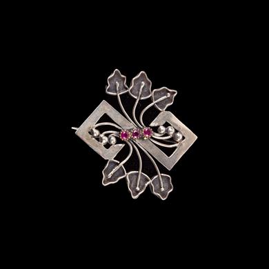 ÇENGEL MOTİFLİ BROŞ 9,2 GR