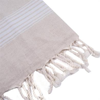 ÇİZGİLİ KETEN PEŞTAMAL SET