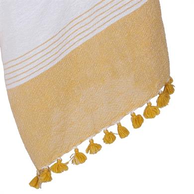 ÇİZGİLİ PÜSKÜLLÜ KİMONO