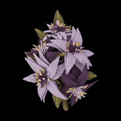 ÇÖREKOTU ÇİÇEĞİ YAKA İĞNESİ