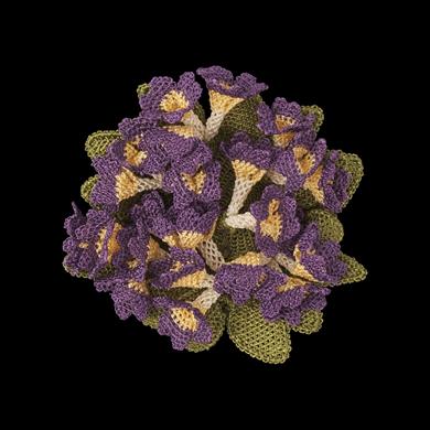 ÇUHA ÇİÇEĞİ YAKA İĞNESİ