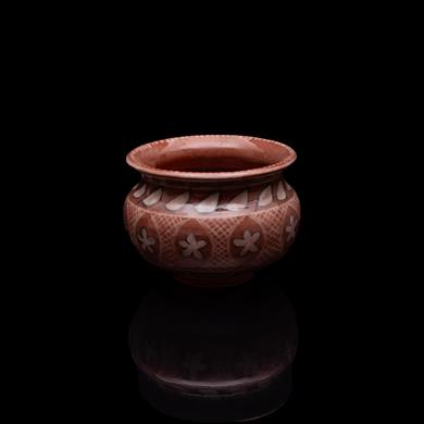 DESENLİ ÇANAK VAZO