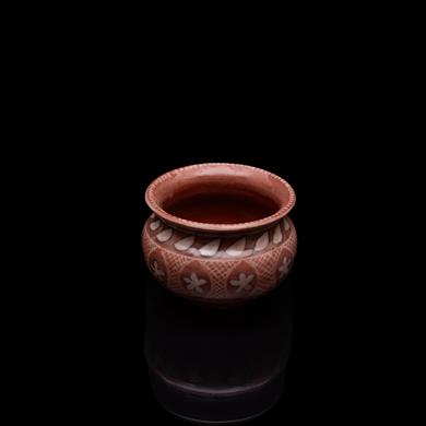 DESENLİ ÇANAK VAZO