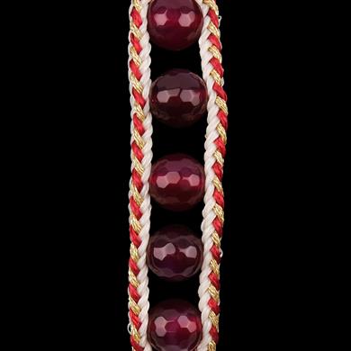 DOĞAL TAŞ ÖRME MAKROME BİLEKLİK