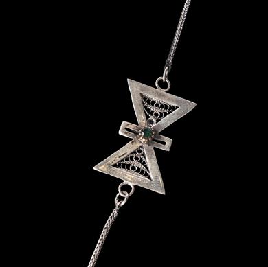 EL İŞÇİLİĞİYLE HAYAT BULAN GÜMÜŞ KOLYELER 3 (12.2GR)