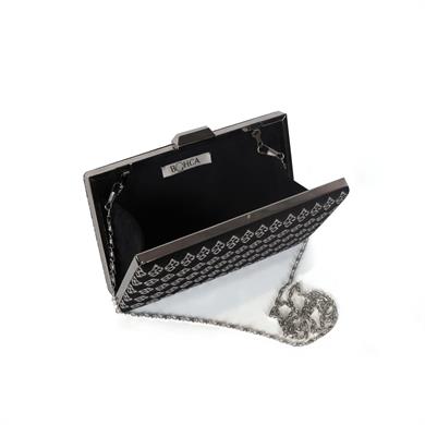 ELİBELİNDE DOKUMA ÇANTA ZİNCİRLİ