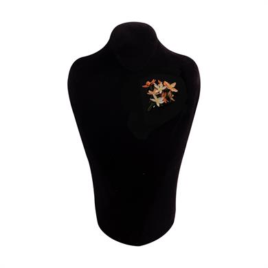 ELMA ÇİÇEĞİ BROŞ