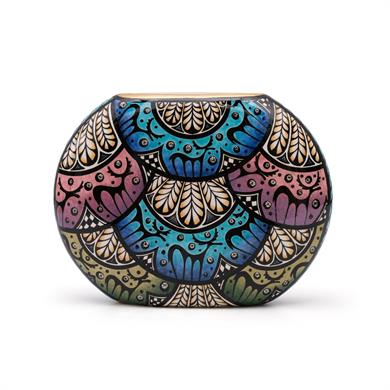 FRİG DESEN GEYİKLİ BASIK VAZO