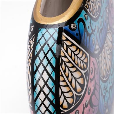 FRİG DESEN GEYİKLİ BASIK VAZO