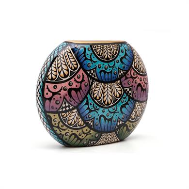 FRİG DESEN GEYİKLİ BASIK VAZO