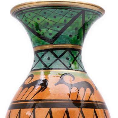 FRİG DESENLİ GEYİKLİ KONİK VAZO 1