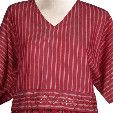 GAZENNE KIRMIZI PULLU TAKIM