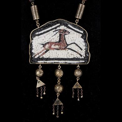 GEYİK MOZAİKLİ KOLYE