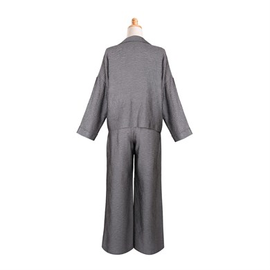 GRİ BLUZ PANTOLON TAKIM