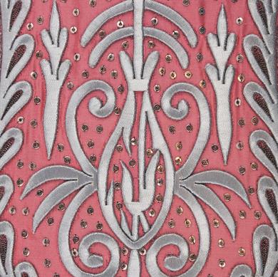 GÜMÜŞ İŞLEMELİ MARAŞ İŞİ KESE