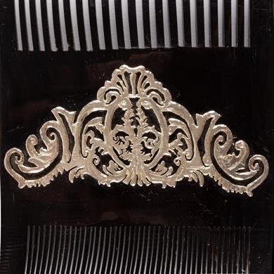 GÜMÜŞ İŞLEMELİ TARAK