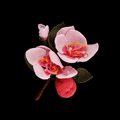 İĞNE OYASI ŞEFTALİ BROŞ