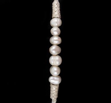 İNCİLİ KAZAZİYE BİLEKLİK(8,46 GR)