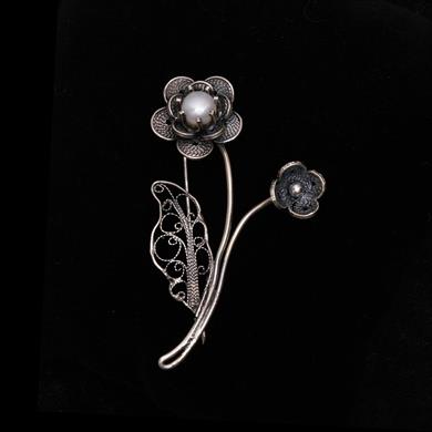 İNCİLİ YAKA İĞNESİ-3