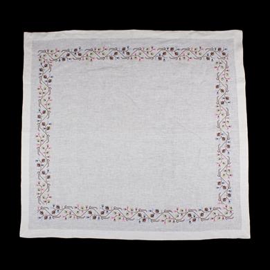 İPEK KETEN KARE ÖRTÜ