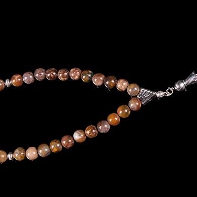 JASPER TAŞLI TUĞRA İMAMELİ TESPİH (29,9 GR)