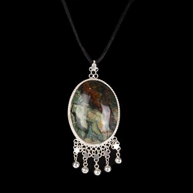 JASPERİN DALGASI KİŞNİŞLİ KOLYE UCU