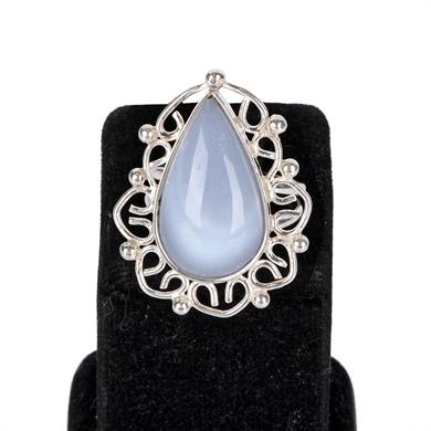 KALSEDON VAV YÜZÜK (8,1 GR)