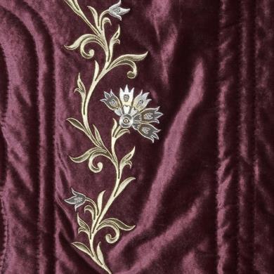 KARANFİLLİ BORDO SECCADE