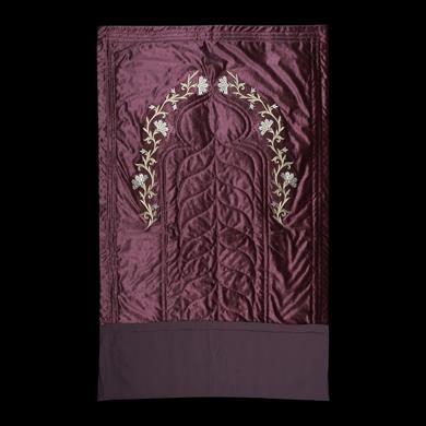 KARANFİLLİ BORDO SECCADE