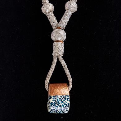 KAZAZ HALKA FİMO KOLYE