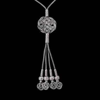 KAZAZ KOLYE ŞEMS YONCA SAÇAKLI