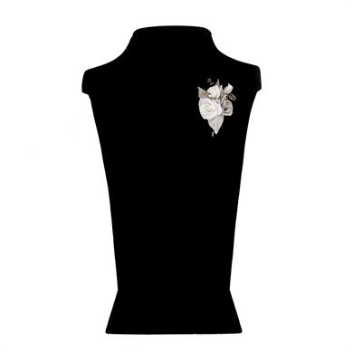 KENEVİR GÜL YAKA İĞNESİ 1