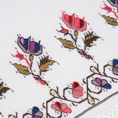 KIR ÇİÇEKLERİ ÖRTÜ SETİ 3 PARÇA