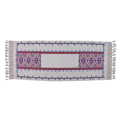 KIRKA DOKUMA KREM PEŞKİR