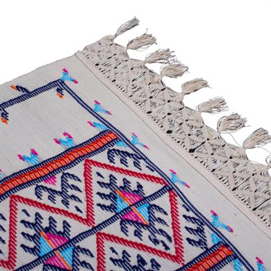 KIRKA DOKUMA KREM PEŞKİR