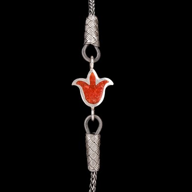 KIRMIZI LALE APARATLI BİLEKLİK