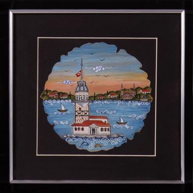 KIZ KULESİ MİNYATÜR TABLO