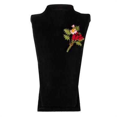 KUŞBURNU YAKA İĞNESİ