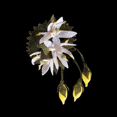 LİMON ÇİÇEĞİ BROŞ