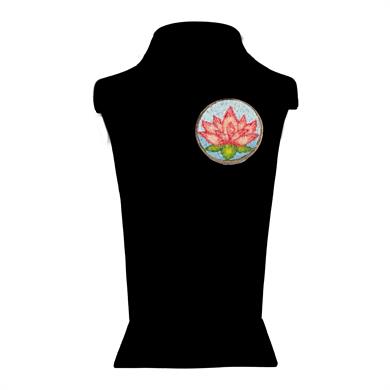 LOTUS ÇİÇEĞİ ROZET