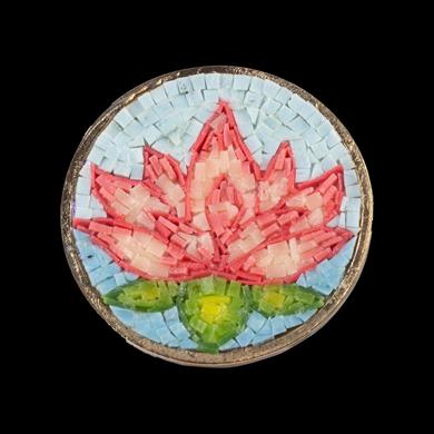 LOTUS ÇİÇEĞİ ROZET