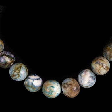 LÜLETAŞI BONCUKLU KOLYE