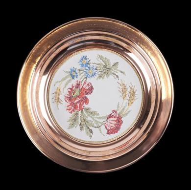 MARAŞ GÜLÜ ÇİRTİKLİ TABAK