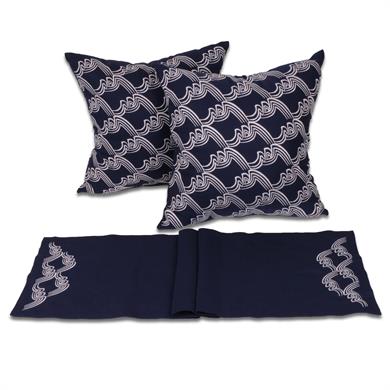 MARİNA TEMALI RUNNER VE KIRLENT SETİ