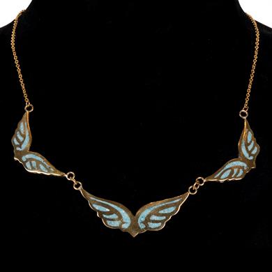 MELEK KANADI 3LÜ KOLYE