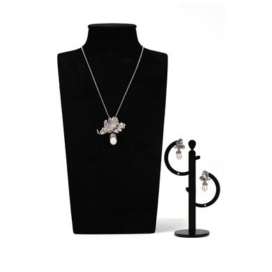 MEŞE KOLYE KÜPE SET (21 GR)