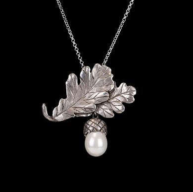 MEŞE KOLYE KÜPE SET (21 GR)