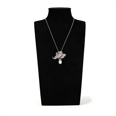 MEŞE KOLYE KÜPE SET (21 GR)