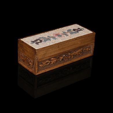 MİKRO MOZAİK AHŞAP KUTU