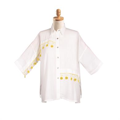 MODERN KESİM GÜNEŞ OYALI GÖMLEK